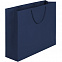 Пакет Ample L, синий с логотипом в Нефтекамске заказать по выгодной цене в кибермаркете AvroraStore