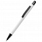 Ручка металлическая Story сотф-тач - Белый BB с логотипом в Нефтекамске заказать по выгодной цене в кибермаркете AvroraStore