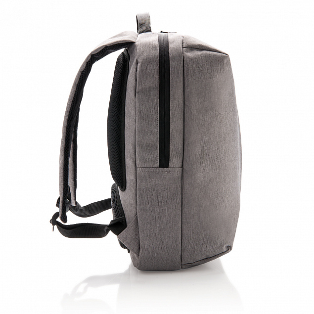 Рюкзак Smart, серый с логотипом в Нефтекамске заказать по выгодной цене в кибермаркете AvroraStore