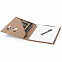 Папка BLOGUER A4 с бумажным блоком и ручкой, рециклированый картон с логотипом в Нефтекамске заказать по выгодной цене в кибермаркете AvroraStore