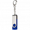 Флешка Twist, синяя, 16 Гб с логотипом в Нефтекамске заказать по выгодной цене в кибермаркете AvroraStore