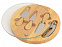 Набор для сыра и вина со стеклянной крышкой Rendezvous с логотипом в Нефтекамске заказать по выгодной цене в кибермаркете AvroraStore