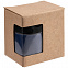Коробка с окном Lilly, крафт с логотипом в Нефтекамске заказать по выгодной цене в кибермаркете AvroraStore
