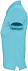 Рубашка поло женская PASSION 170, бирюзовая с логотипом в Нефтекамске заказать по выгодной цене в кибермаркете AvroraStore