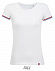 Женская футболка с короткими рукавами Rainbow с логотипом в Нефтекамске заказать по выгодной цене в кибермаркете AvroraStore