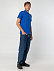 Рубашка поло мужская SUMMER 170, ярко-синяя (royal) с логотипом в Нефтекамске заказать по выгодной цене в кибермаркете AvroraStore