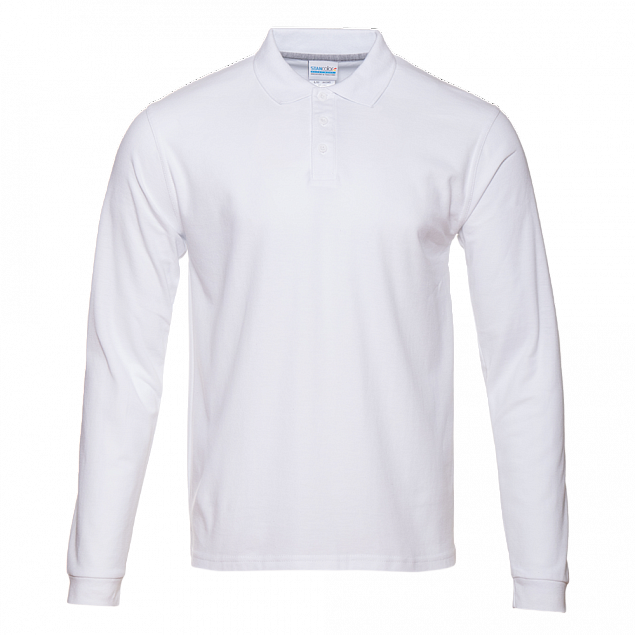 Рубашка поло StanPolo Белый с логотипом в Нефтекамске заказать по выгодной цене в кибермаркете AvroraStore