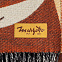 Плед детский Zoo, оранжевый с логотипом в Нефтекамске заказать по выгодной цене в кибермаркете AvroraStore