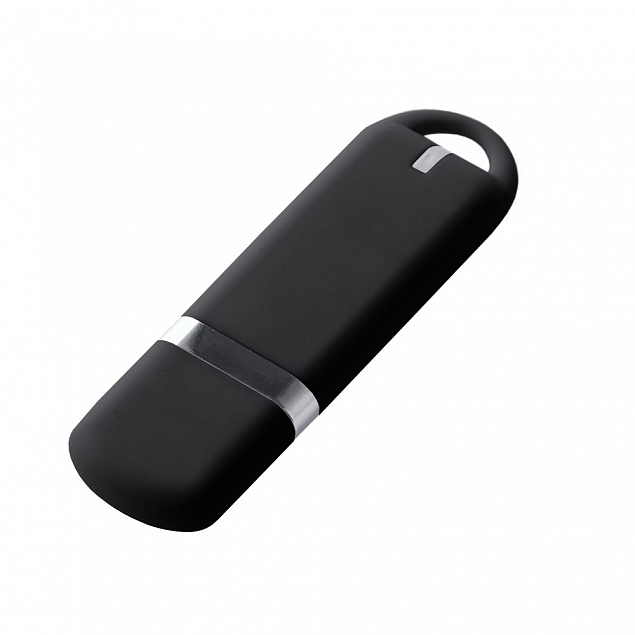 Флешка Memo, 8 Гб, черная с логотипом в Нефтекамске заказать по выгодной цене в кибермаркете AvroraStore