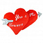 Декоративная подушка You And Me Forever с логотипом в Нефтекамске заказать по выгодной цене в кибермаркете AvroraStore