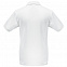 Рубашка поло Heavymill белая с логотипом в Нефтекамске заказать по выгодной цене в кибермаркете AvroraStore