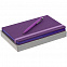 Набор Shall Color, фиолетовый с логотипом в Нефтекамске заказать по выгодной цене в кибермаркете AvroraStore