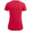 Футболка женская Ladies American U, красная с логотипом в Нефтекамске заказать по выгодной цене в кибермаркете AvroraStore