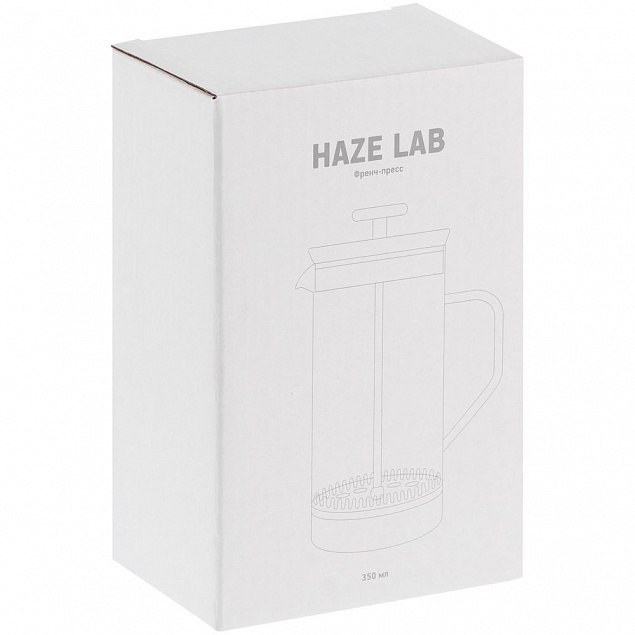 Френч-пресс Haze Lab с логотипом в Нефтекамске заказать по выгодной цене в кибермаркете AvroraStore