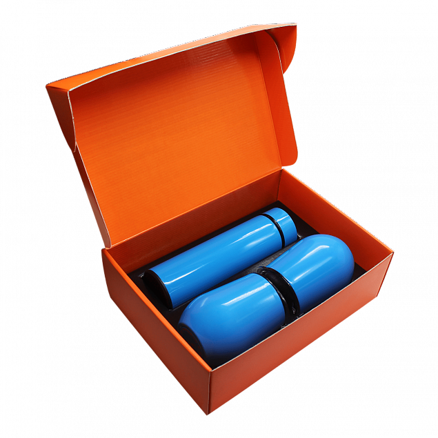 Набор Hot Box C2 B, голубой с логотипом в Нефтекамске заказать по выгодной цене в кибермаркете AvroraStore