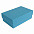 Коробка картонная, "COLOR" 11,5*6*17 см; синий с логотипом в Нефтекамске заказать по выгодной цене в кибермаркете AvroraStore