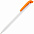 Ручка шариковая Favorite, белая с черным с логотипом в Нефтекамске заказать по выгодной цене в кибермаркете AvroraStore