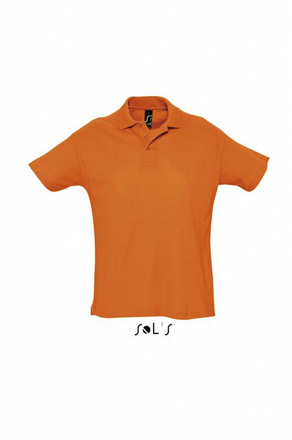 Джемпер (рубашка-поло) SUMMER II мужская,Оранжевый L с логотипом в Нефтекамске заказать по выгодной цене в кибермаркете AvroraStore