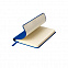 Ежедневник недатированный SALLY, A6, синий, кремовый блок с логотипом в Нефтекамске заказать по выгодной цене в кибермаркете AvroraStore
