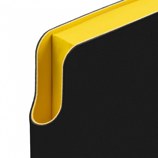 Набор Flexpen Black, желтый с логотипом в Нефтекамске заказать по выгодной цене в кибермаркете AvroraStore
