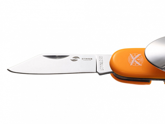 Нож перочинный, 109 мм, 8 функций с логотипом в Нефтекамске заказать по выгодной цене в кибермаркете AvroraStore